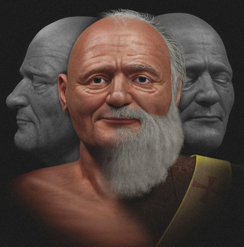 Археологи наконец-то раскрыли гроб человека, который стал символом Рождества, и показали его лицо